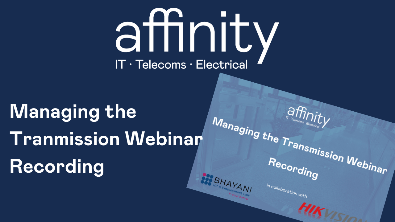 VIDEO: Managing the Transmission Webinar Recording logo
